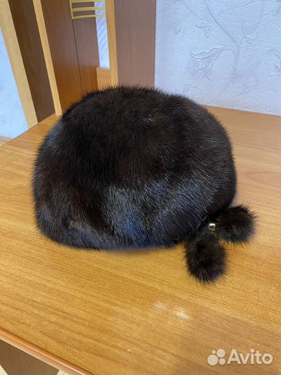 Шапка норковая женская