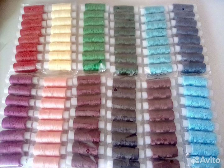 Нитки швейные