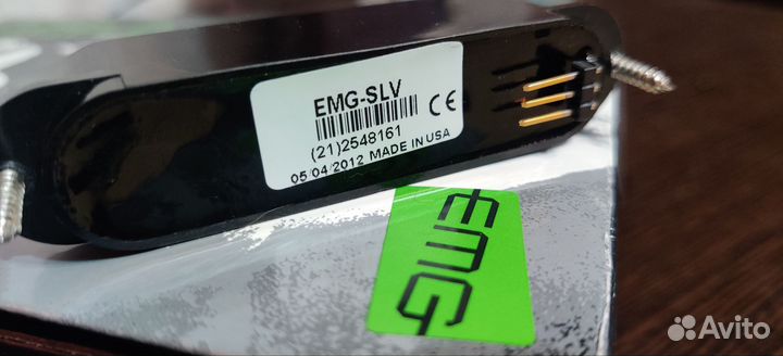 Сингл EMG SLV USA