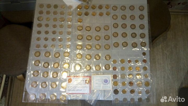 Большая коллекция монет