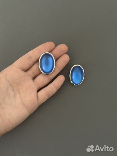 Клипсы из пластика, винтаж американский