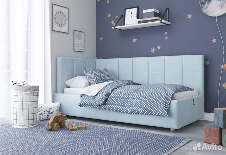 Детские кровати в ткани, магазин