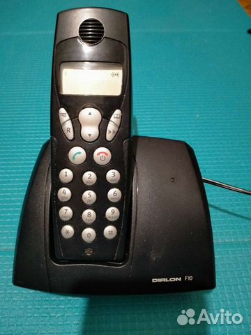 Радиотелефон dect dialon F10 рабочий