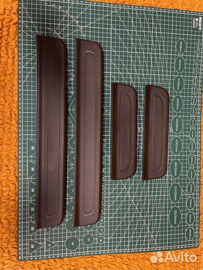 Комплект штатных накладок на пороги KIA soul