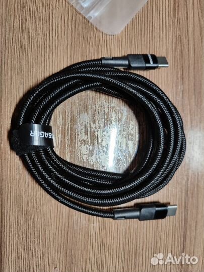 Кабель зарядки с дисплеем type C