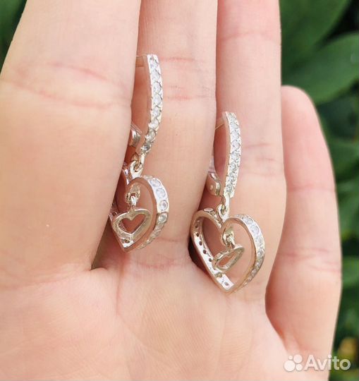 Серьги из серебра