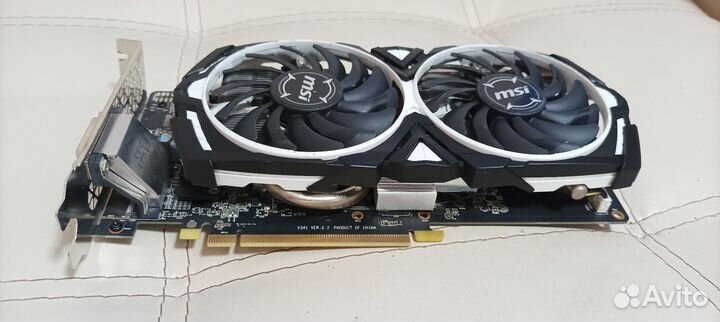 Видеокарта MSI RX580 8GB