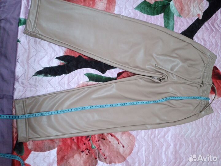 Штаны кожаные 140