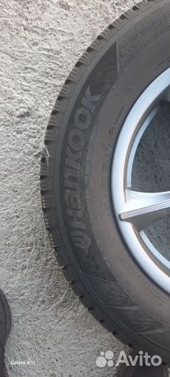 Зимняя резина с литыми дисками для рено дастер