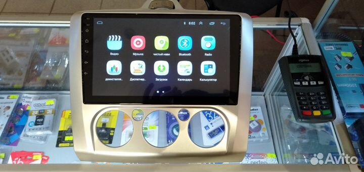 Магнитола android Ford focus 2004-2011