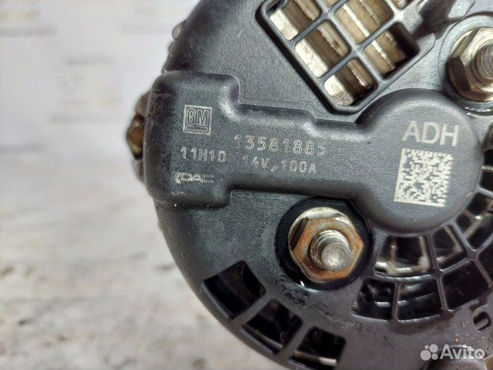 Генератор Opel Astra J 1.4 A14NET 2013