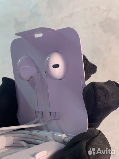 Проводные наушники lightning EarPods