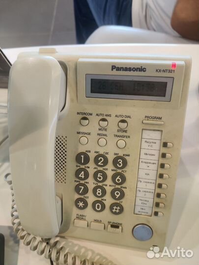 Стационарный телефон Panasonic KX NT551 и др