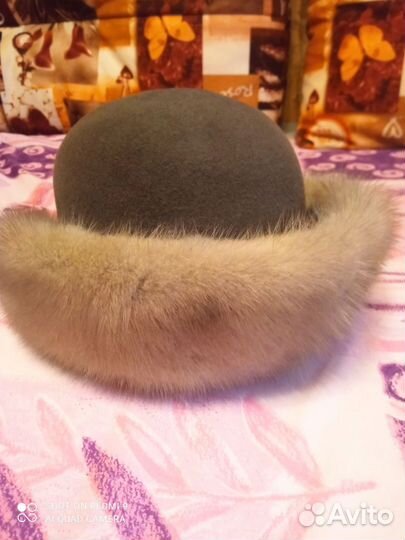 Шапка зимняя меховая женская