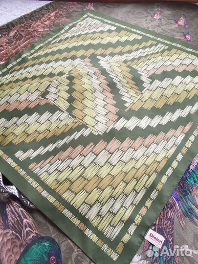 Diolen винтажный красивый платок