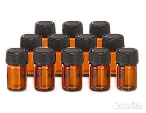 Бутылочки янтарное стекло для эфирных масел