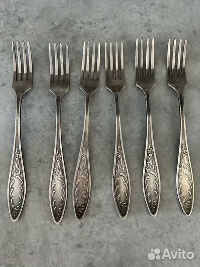 Вилки мельхиор