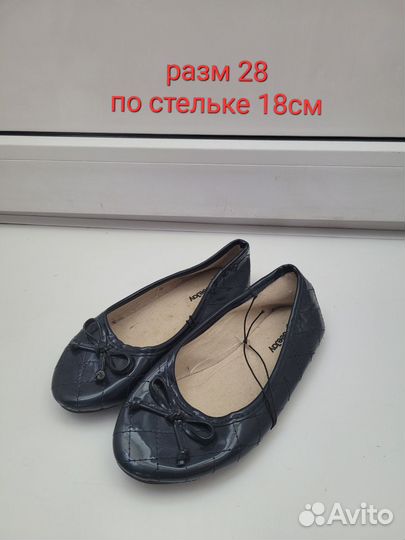 Обувь для девочки размер 28-29