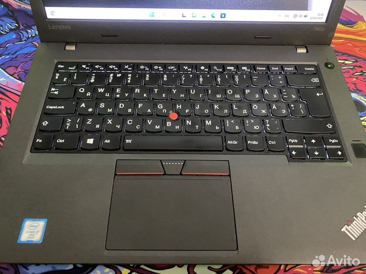 Thinkpad T460P профыесильный ноутбук