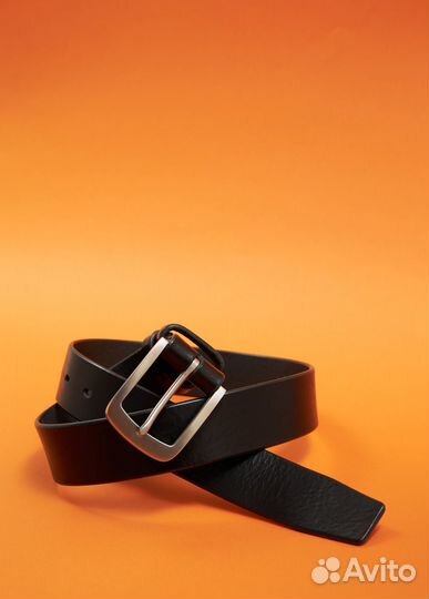 Мужской кожаный ремень ручной работы