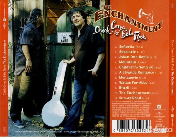 Chick Corea And Bela Fleck - Enchantment (CD)