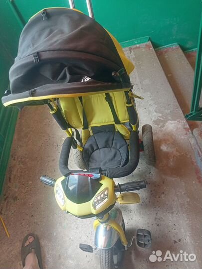 Детский велосипед бу трех колесный