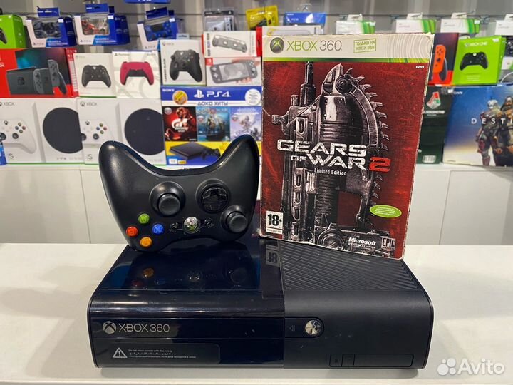 Xbox 360 + Gears Of War 2 steelbook (магазин)