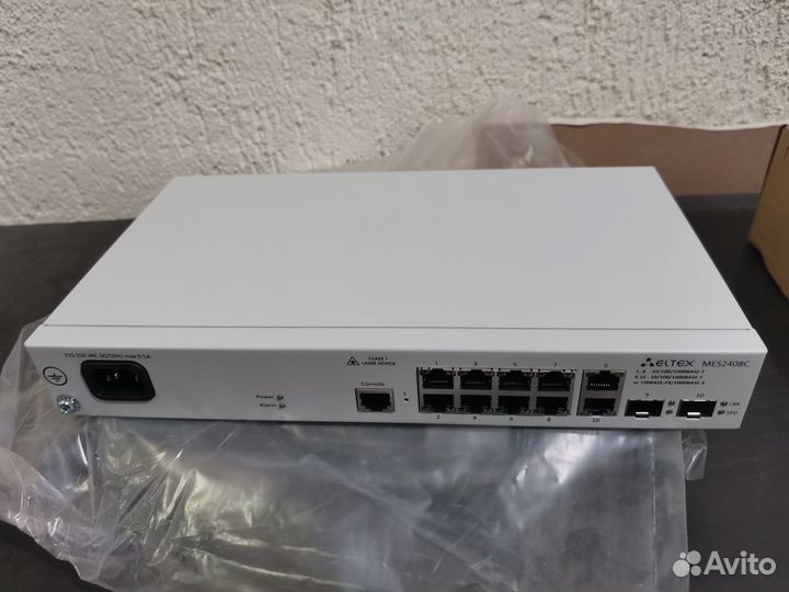 MES2408C Eltex 8 портов 1G, без упаковки