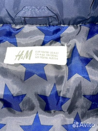 Жилетка утепленная h&m