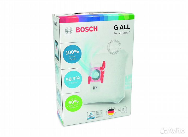 Мешки для пылесоса Bosch G серии Оригинал 17003048