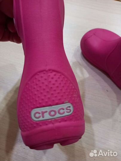 Резиновые сапожки crocs