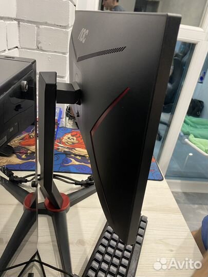 Монитор 240 гц AOC 24' IPS