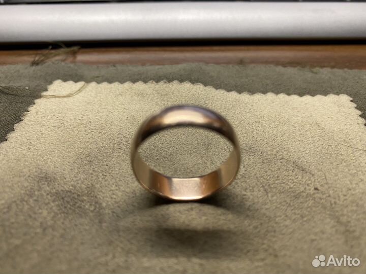 Золотое обручальное кольцо 375 проба СССР