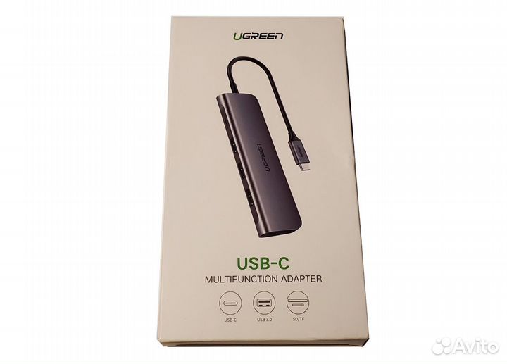 Ugreen - USB-C хаб концентратор (5 in 1)
