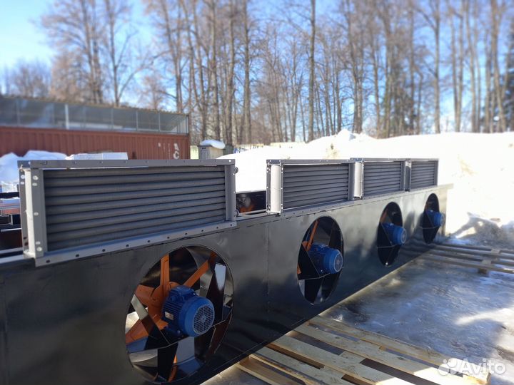 Сушильные камеры древесины - калориферы