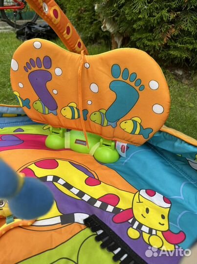 Развивающий коврик tiny love зоосад