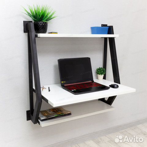 Подвесной компьютерный стол