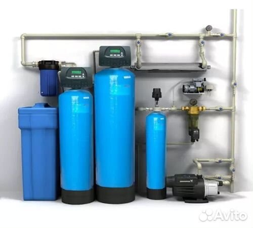 Система очистки воды из скважины и колодца