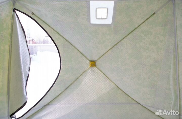 Палатка куб 4 Т трёхслойная дышащая