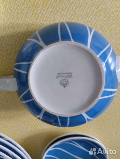 Сервиз чайный ГДР Beyer&Bock Volkstedt