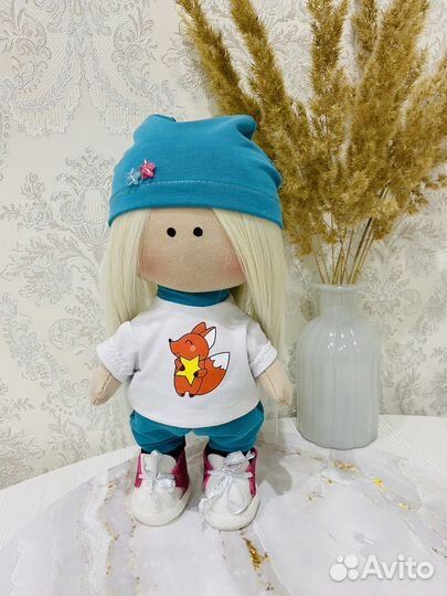 Кукла текстильная интерьерная