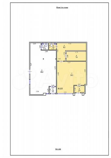 Торговая площадь, 50 м²