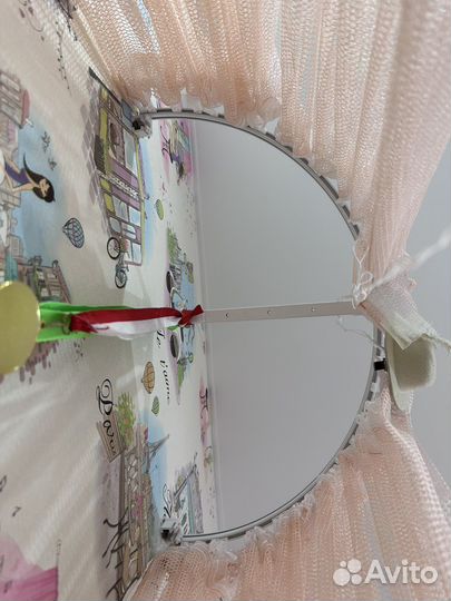 Балдахин с креплением на односпальную кровать