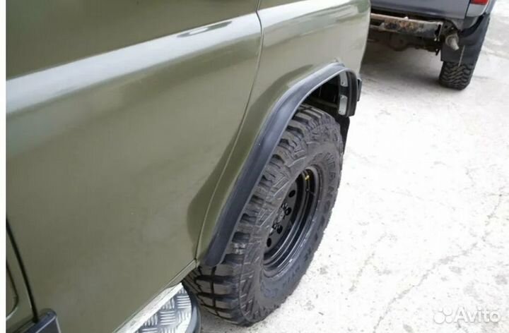 Расширители арок резиновые