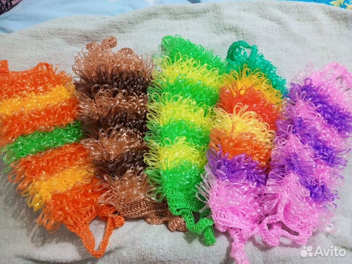 Мочалка ручной работы