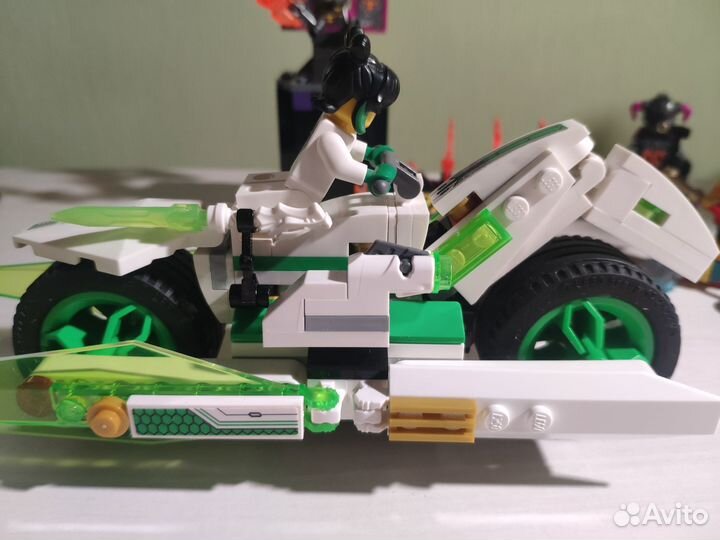 Lego monkie kid 80006 Мотоцикл Белого Дракона