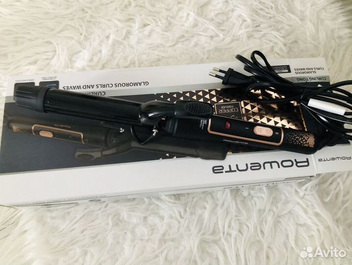 Щипцы для завивки rowenta copper forever