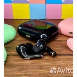 Наушники airpods pro tws. Новые. Черные