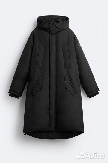 Пуховик zara
