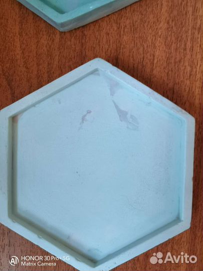 Поднос из гипса